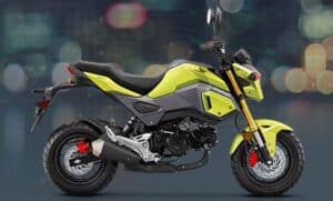 The Honda Grom is one of the most fuel efficient motorcycles that can be found out there